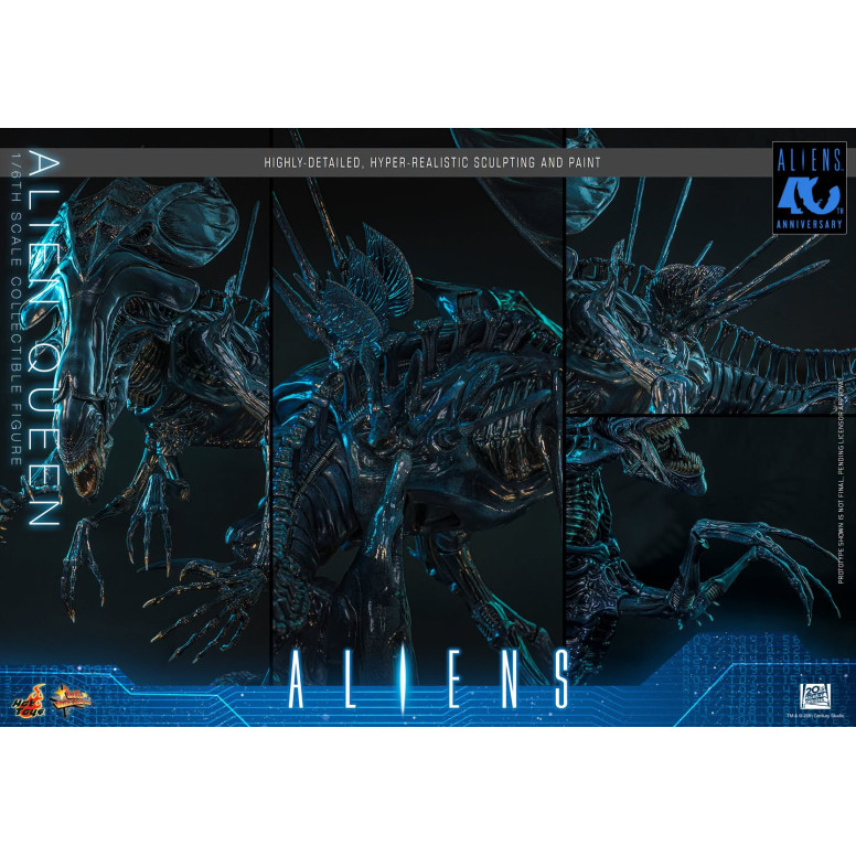 Hot Toys - Aliens 40° anniversario - ALIEN QUEEN  1/6