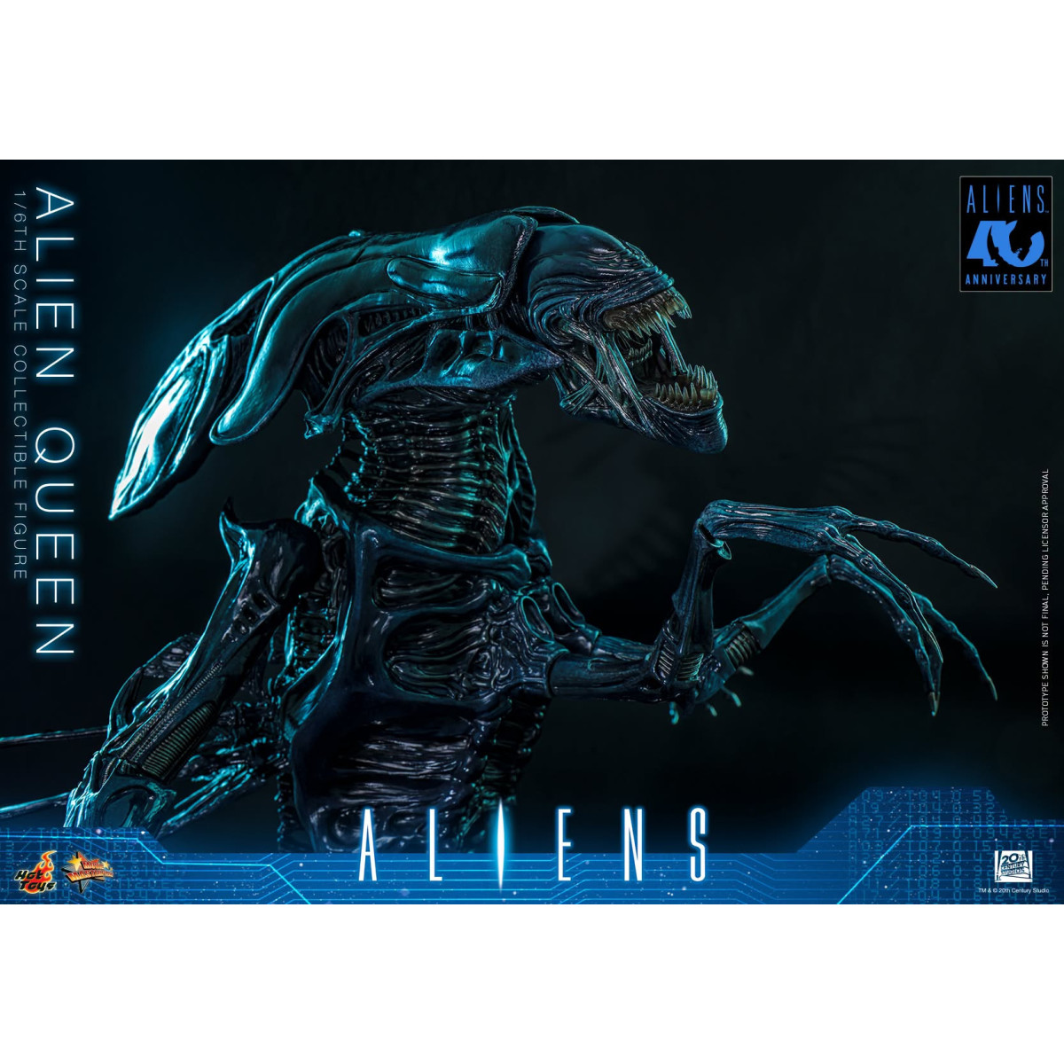 Hot Toys - Aliens 40° anniversario - ALIEN QUEEN  1/6