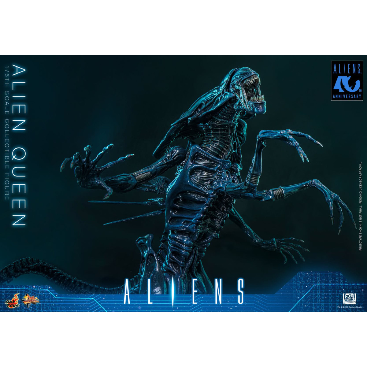 Hot Toys - Aliens 40° anniversario - ALIEN QUEEN  1/6