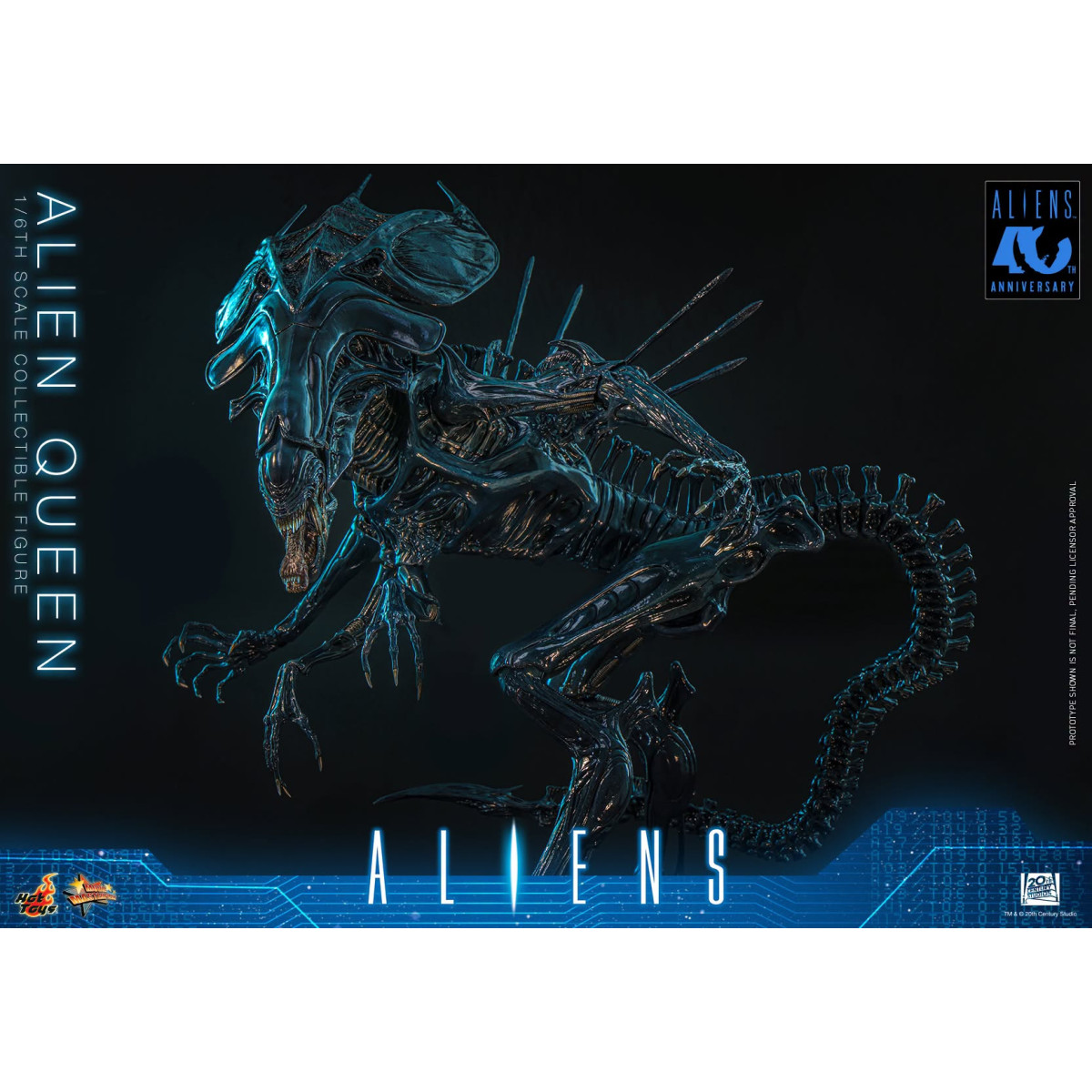 Hot Toys - Aliens 40° anniversario - ALIEN QUEEN  1/6