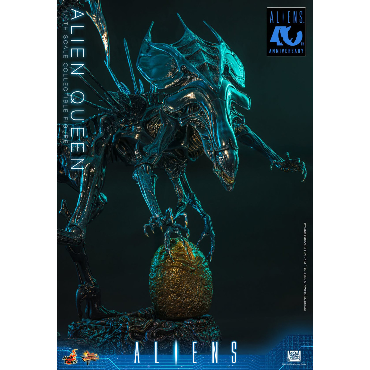 Hot Toys - Aliens 40° anniversario - ALIEN QUEEN  1/6