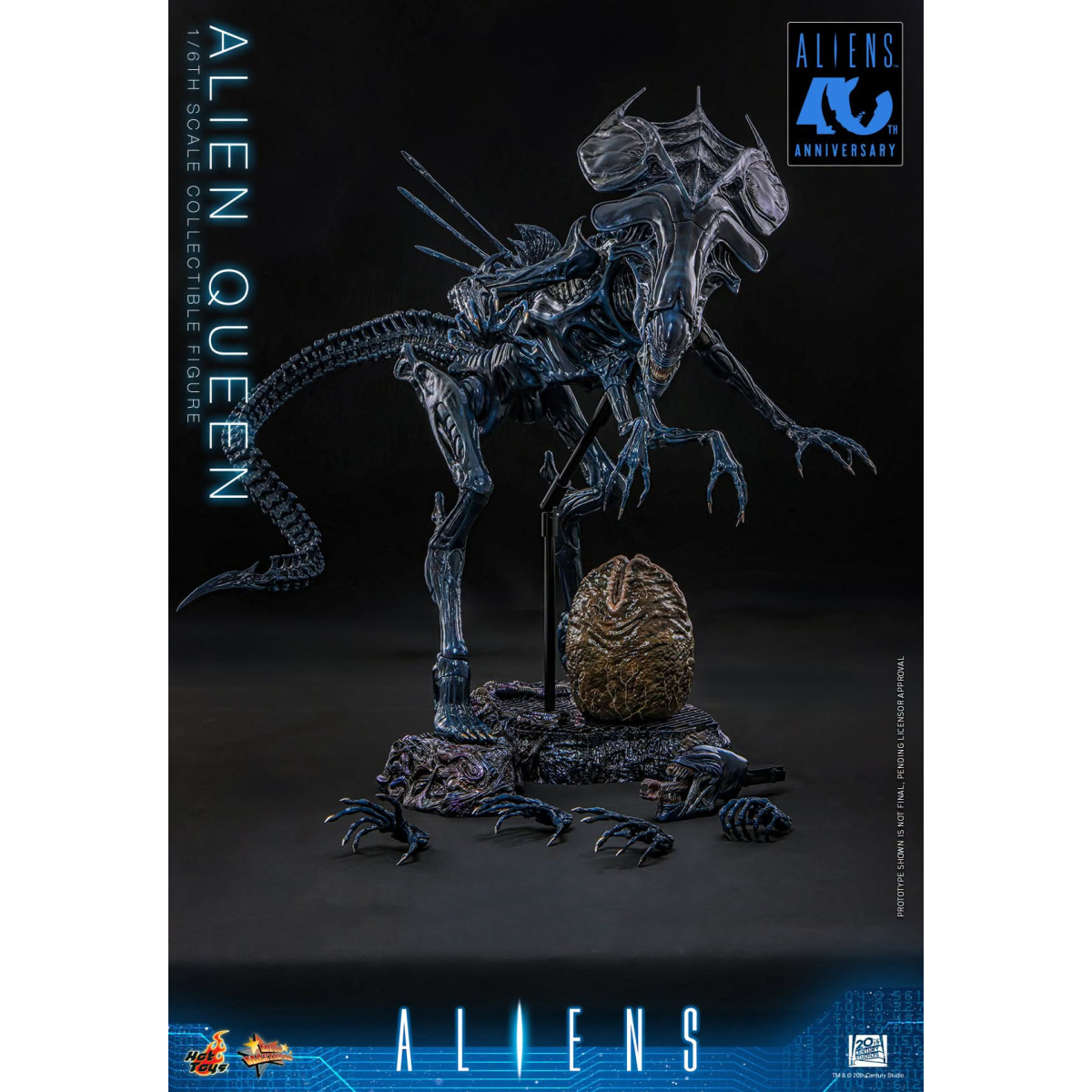 Hot Toys - Aliens 40° anniversario - ALIEN QUEEN  1/6