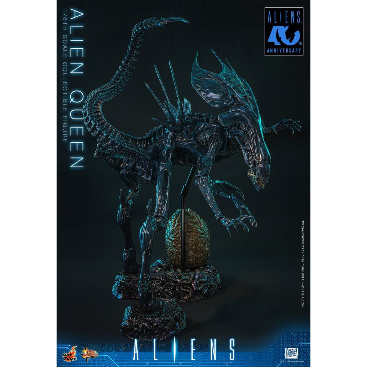 Hot Toys - Aliens 40° anniversario - ALIEN QUEEN  1/6