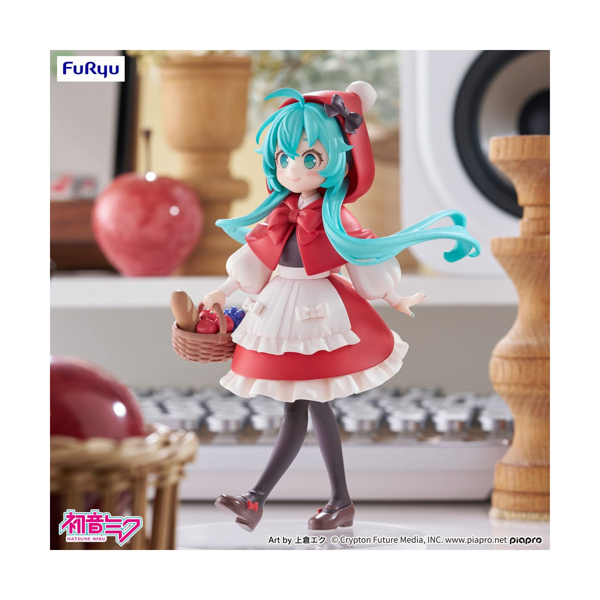 Furyu - Hatsune Miku, versione Cappuccetto Rosso - Desktop Fairy