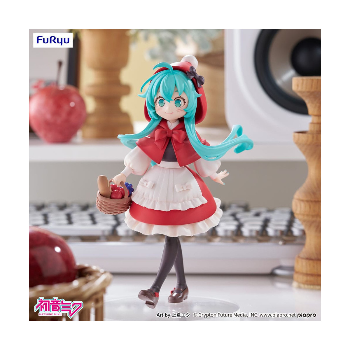 Furyu - Hatsune Miku, versione Cappuccetto Rosso - Desktop Fairy