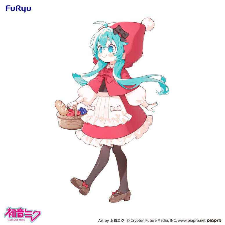 Furyu - Hatsune Miku, versione Cappuccetto Rosso - Desktop Fairy