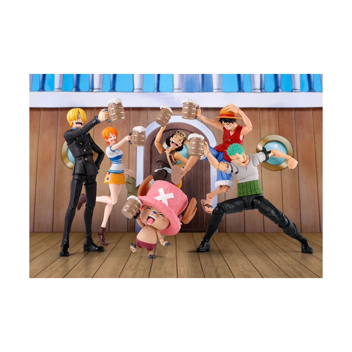 Tamashii Nations One Piece - SET PER FESTE - THE STRAW HAT CREW - SHF SHFiguarts