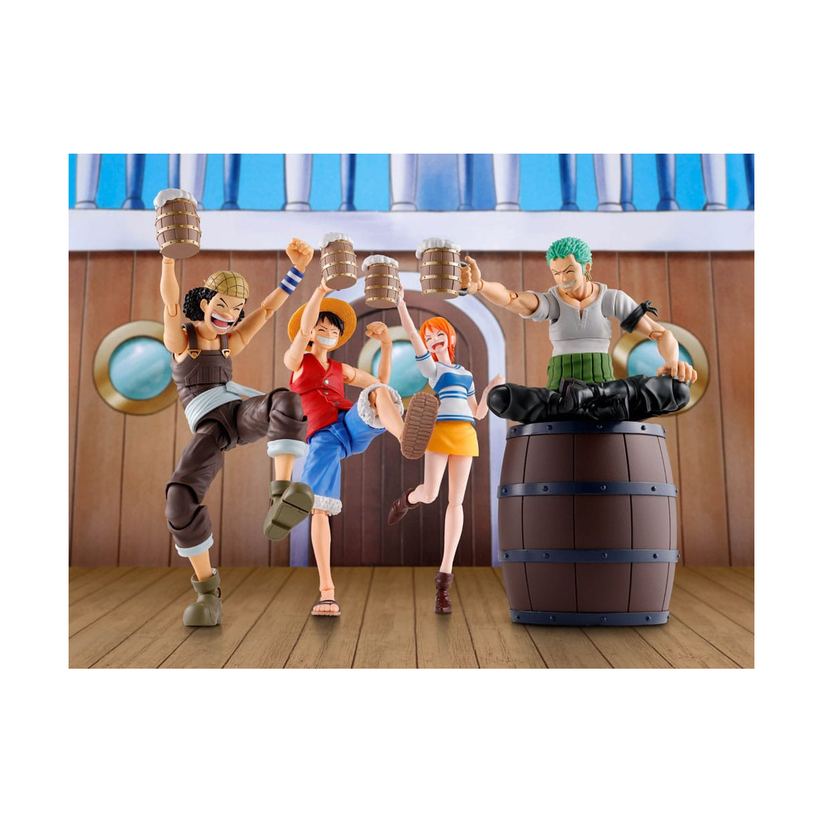 Tamashii Nations One Piece - SET PER FESTE - THE STRAW HAT CREW - SHF SHFiguarts