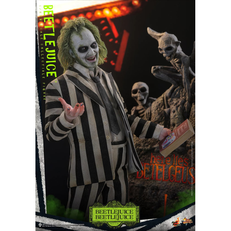 Hot Toys - Beetlejuice MMS 1/6 - Beetlejuice Beetlejuice Figurina
