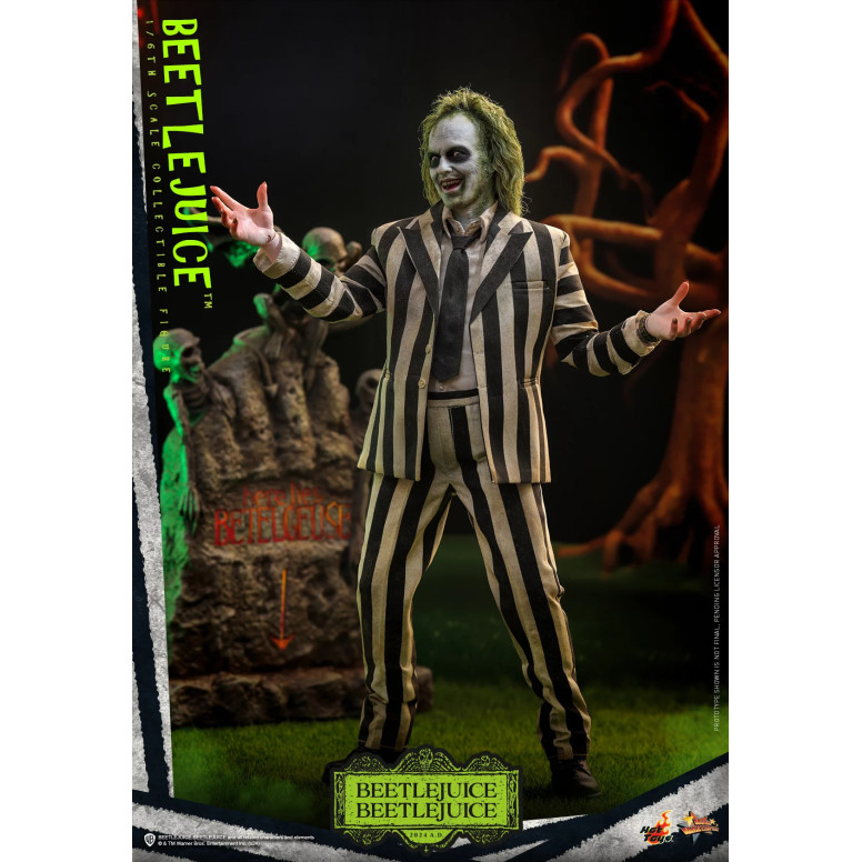 Hot Toys - Beetlejuice MMS 1/6 - Beetlejuice Beetlejuice Figurina