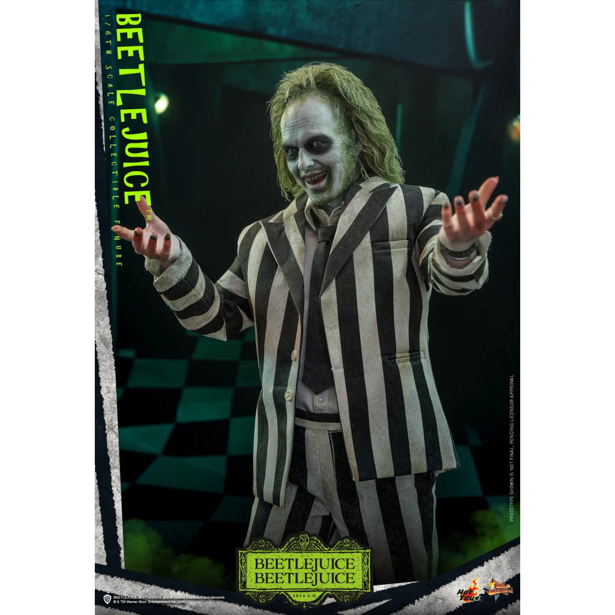 Hot Toys - Beetlejuice MMS 1/6 - Beetlejuice Beetlejuice Figurina