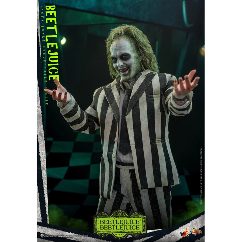 Hot Toys - Beetlejuice MMS 1/6 - Beetlejuice Beetlejuice Figurina