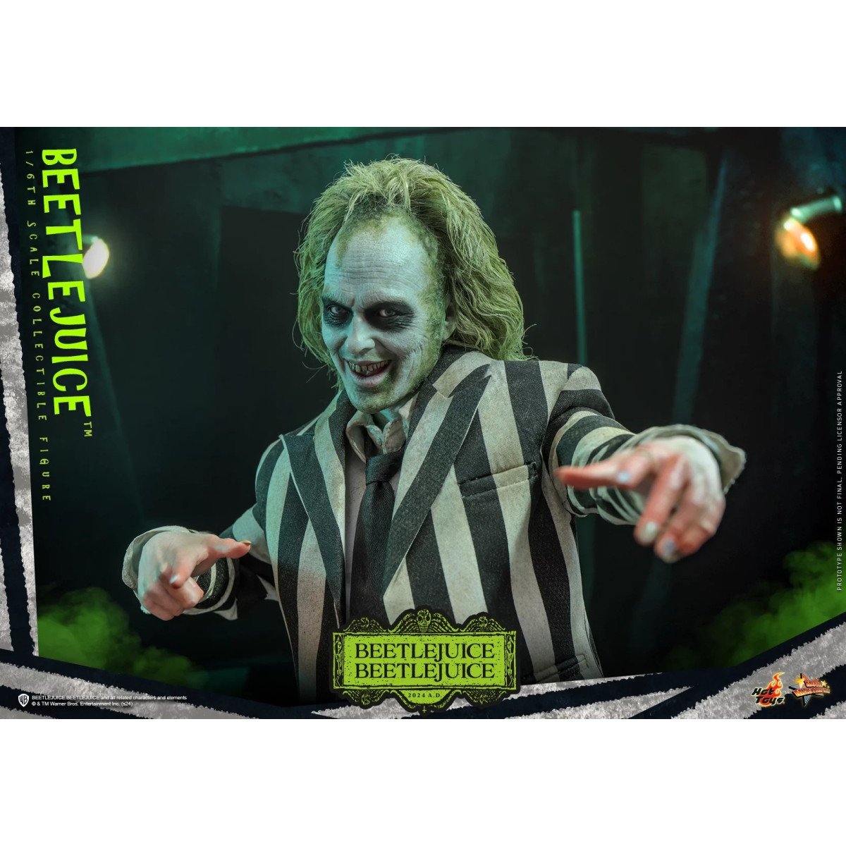 Hot Toys - Beetlejuice MMS 1/6 - Beetlejuice Beetlejuice Figurina