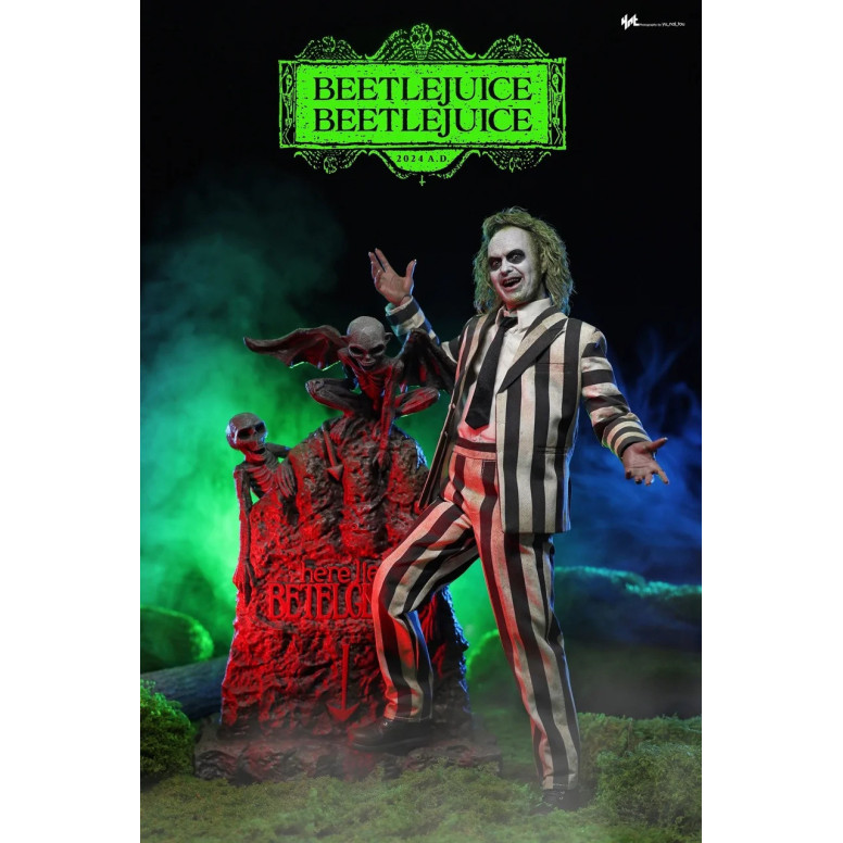 Hot Toys - Beetlejuice MMS 1/6 - Beetlejuice Beetlejuice Figurina