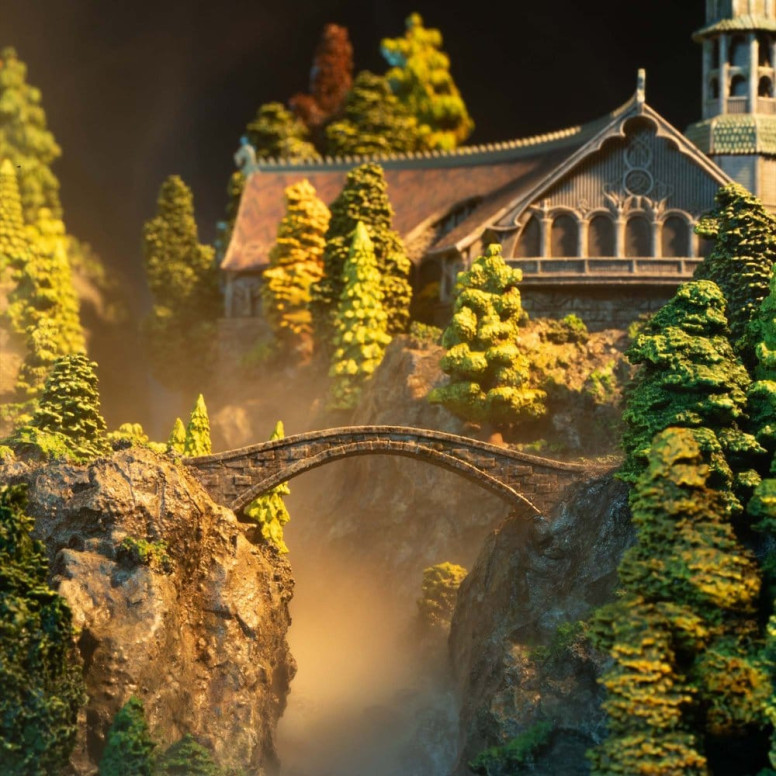 Weta - Rivendell Edizione Limitata Environment - Il Signore degli Anelli - LOTR Fondcombe