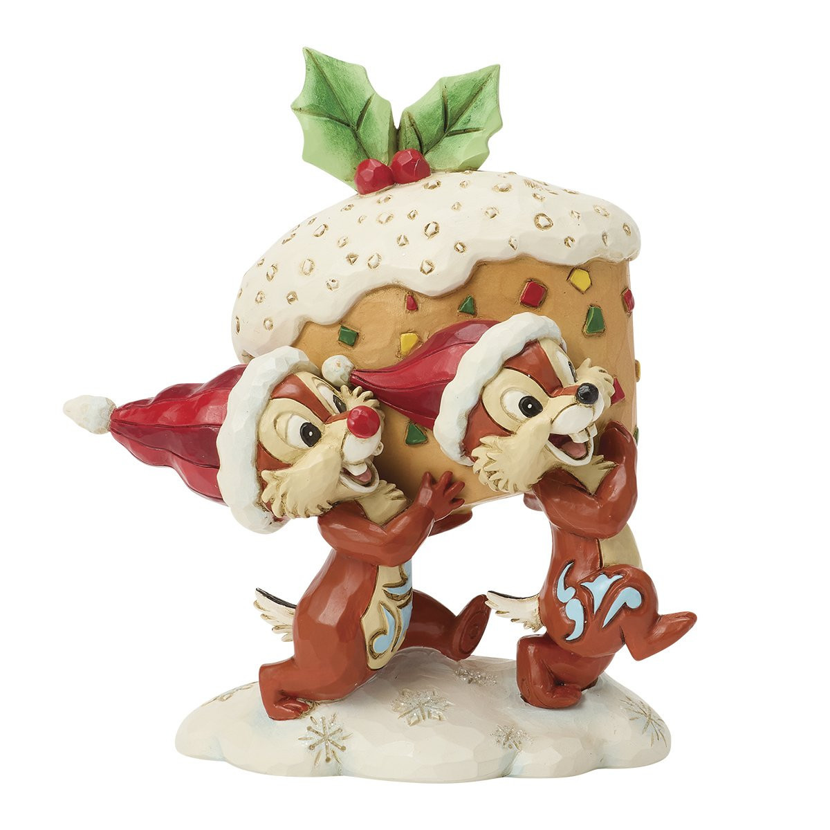 Enesco - Chip & Dale e la torta alla frutta - Disney Traditions by Jim Shore - Chip and Dale Fruit Cake