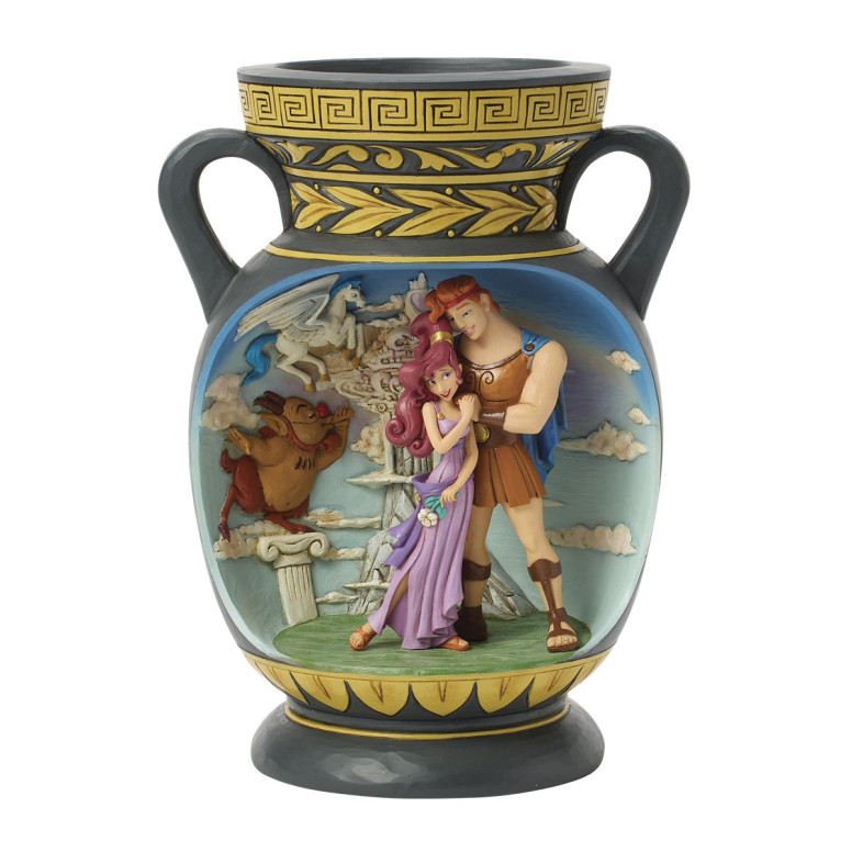 Enesco - Scena del vaso di Ercole - Ercole - Tradizione " Disney " di Jim Shore