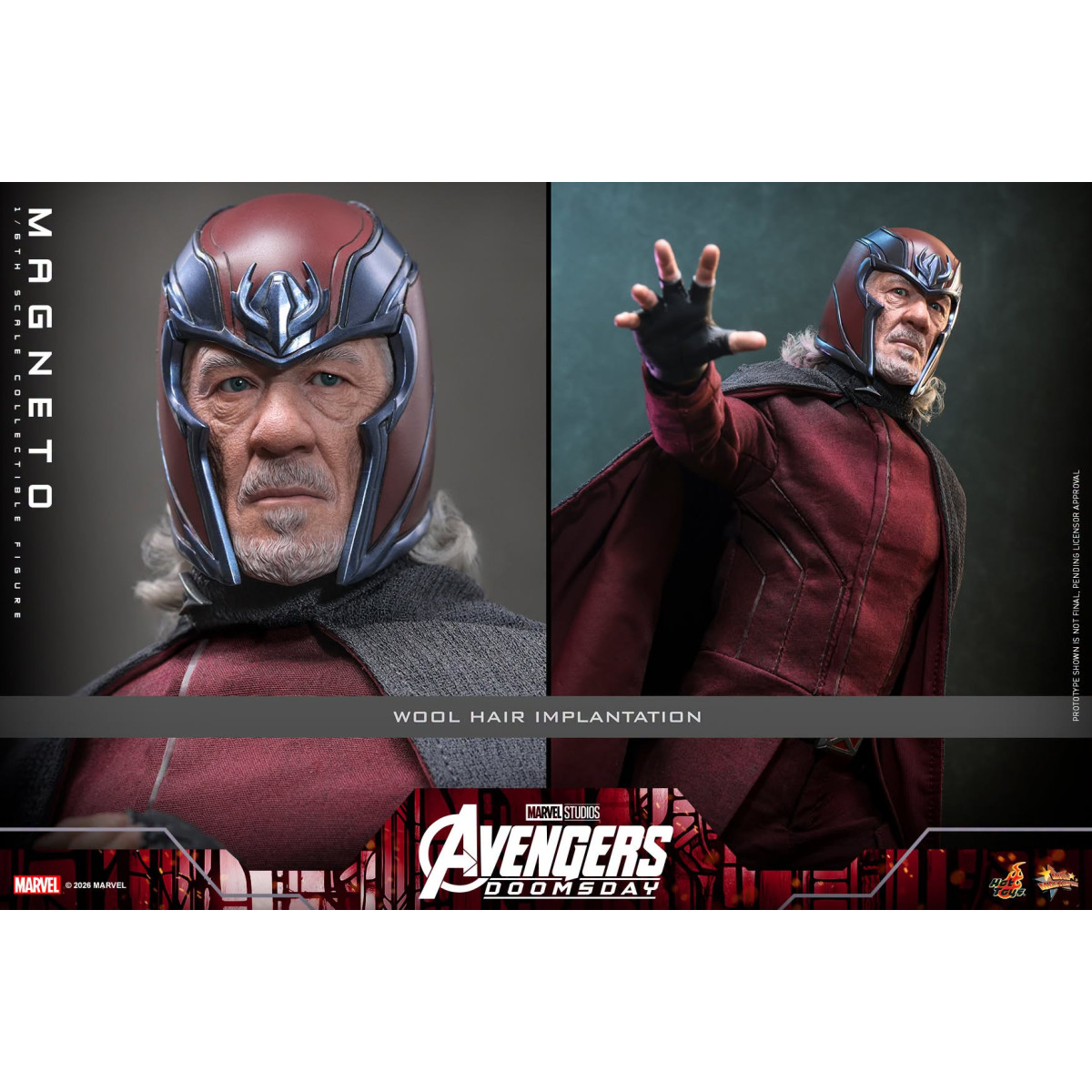 Hot Toys - Magneto MMS o in scala 1/6 - Avengers: Doomsday