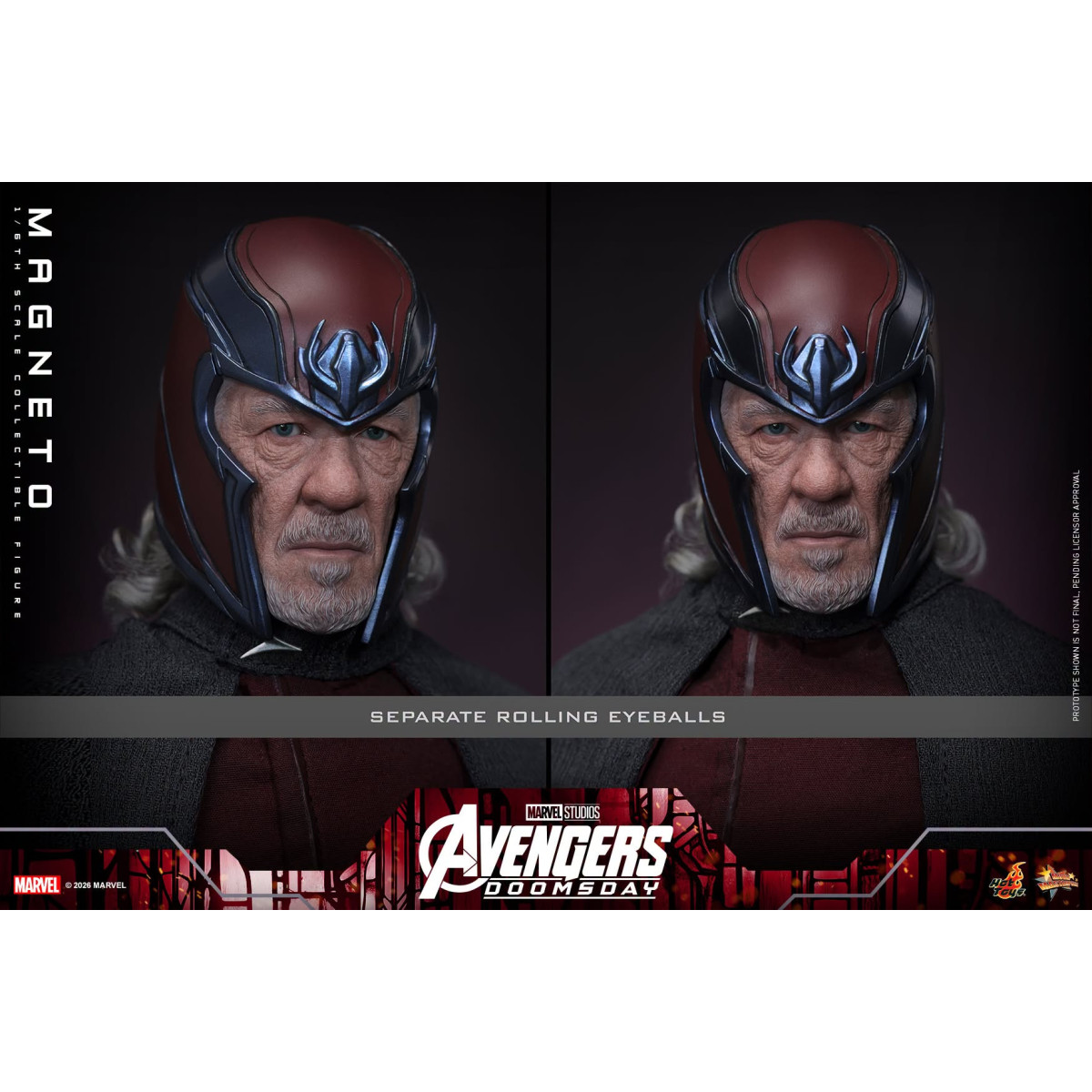 Hot Toys - Magneto MMS o in scala 1/6 - Avengers: Doomsday