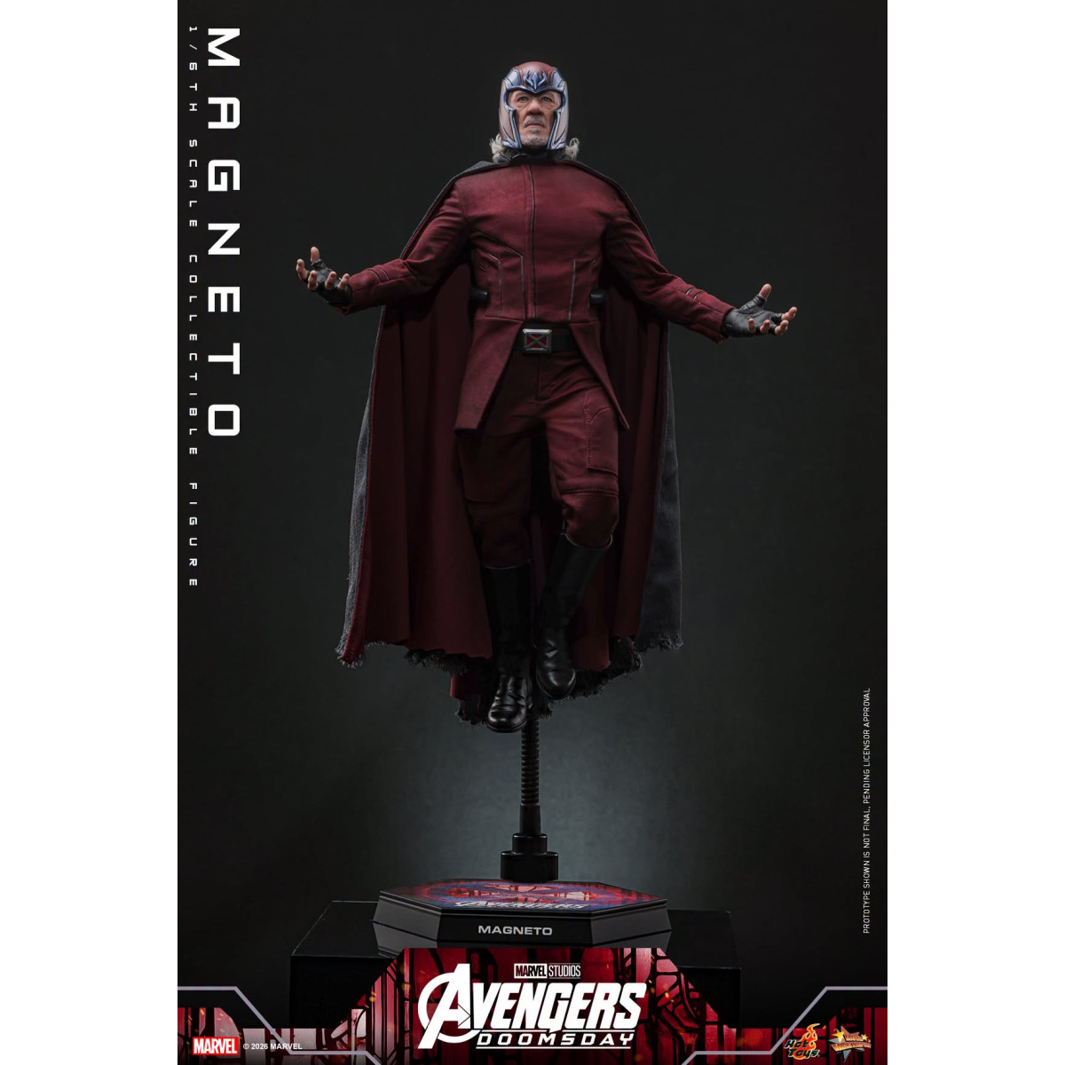 Hot Toys - Magneto MMS o in scala 1/6 - Avengers: Doomsday