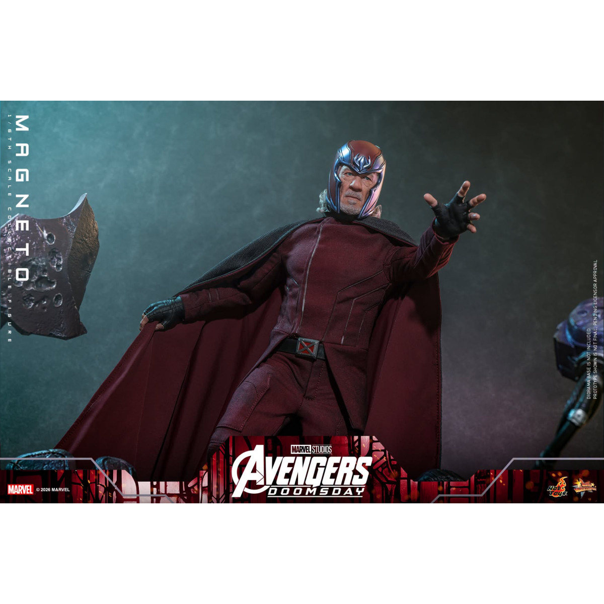 Hot Toys - Magneto MMS o in scala 1/6 - Avengers: Doomsday