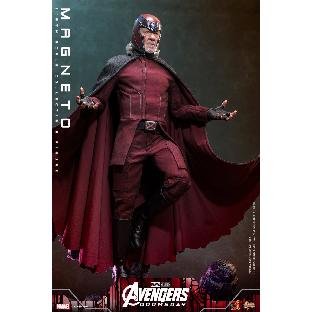 Hot Toys - Magneto MMS o in scala 1/6 - Avengers: Doomsday