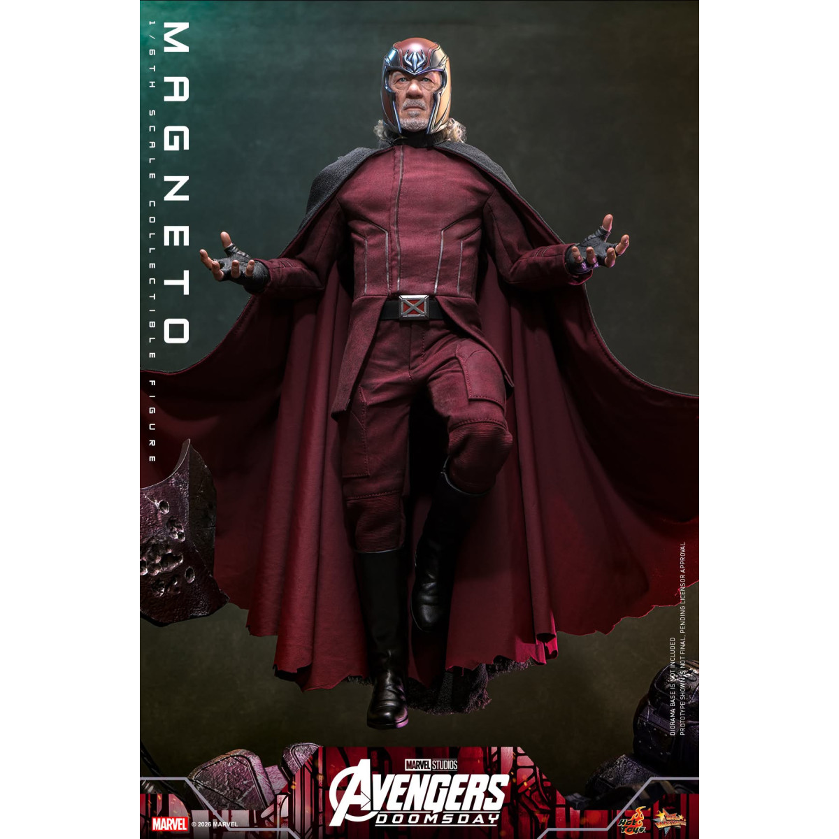 Hot Toys - Magneto MMS o in scala 1/6 - Avengers: Doomsday