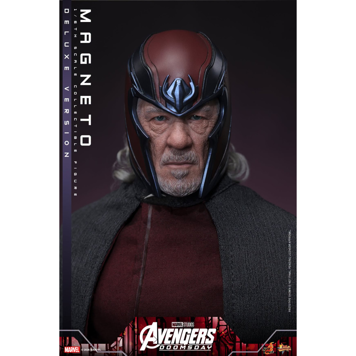 Hot Toys - Magneto Deluxe version MMS , scala 1/6 - Avengers: Doomsday