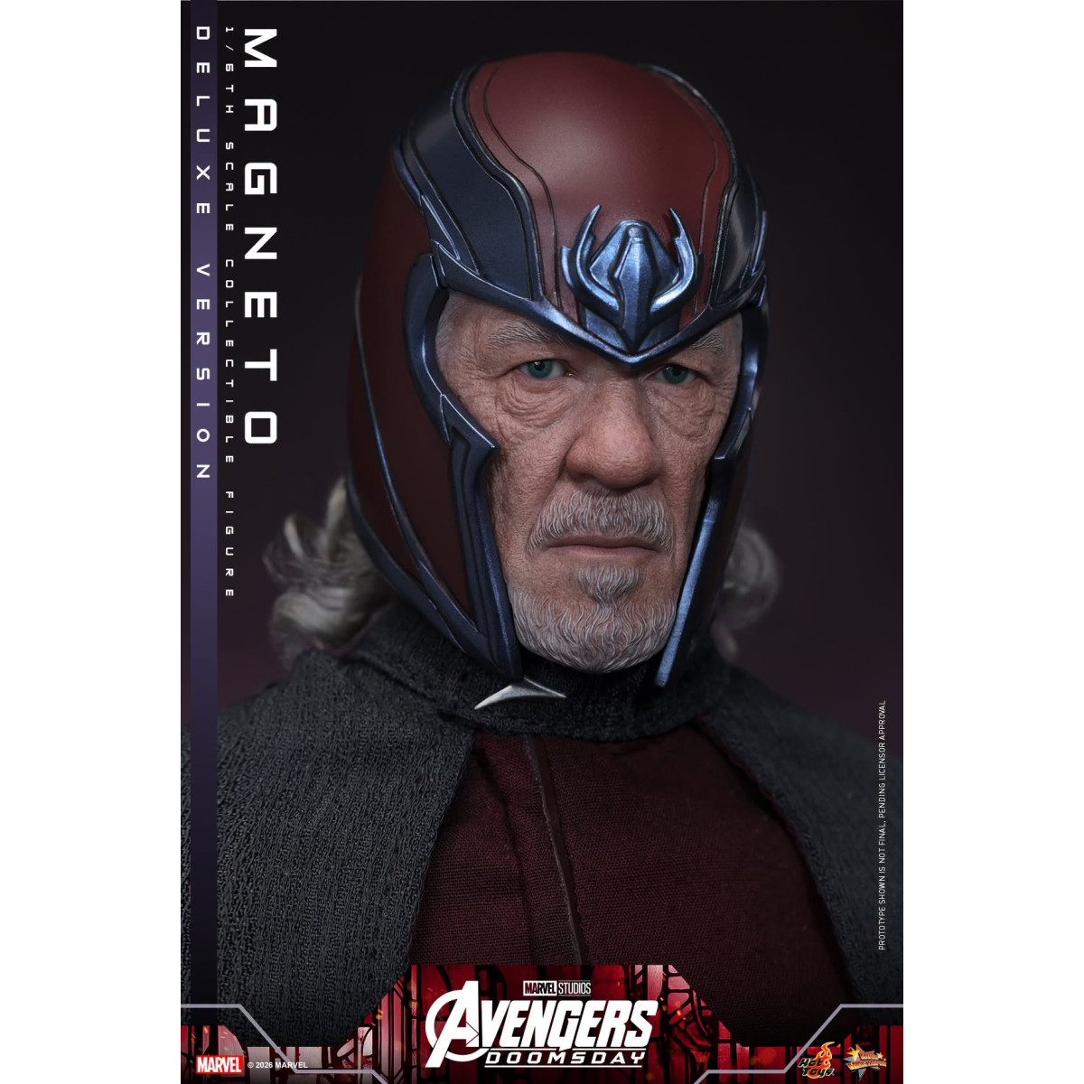 Hot Toys - Magneto Deluxe version MMS , scala 1/6 - Avengers: Doomsday