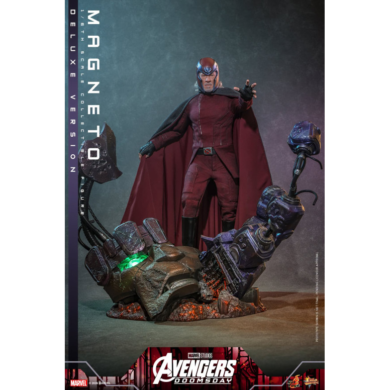 Hot Toys - Magneto Deluxe version MMS , scala 1/6 - Avengers: Doomsday