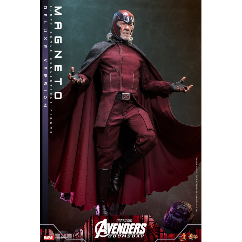 Hot Toys - Magneto Deluxe version MMS , scala 1/6 - Avengers: Doomsday