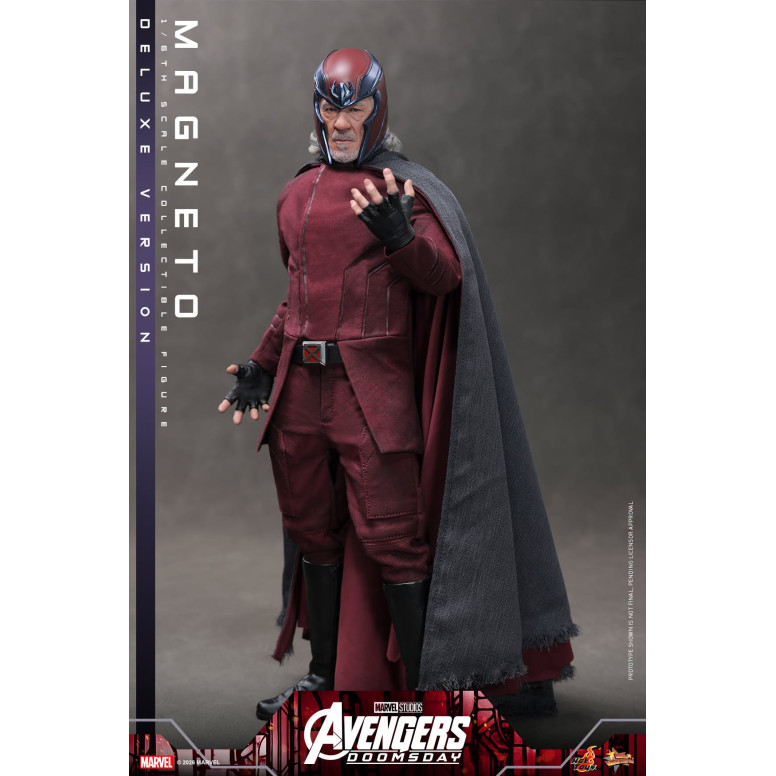 Hot Toys - Magneto Deluxe version MMS , scala 1/6 - Avengers: Doomsday
