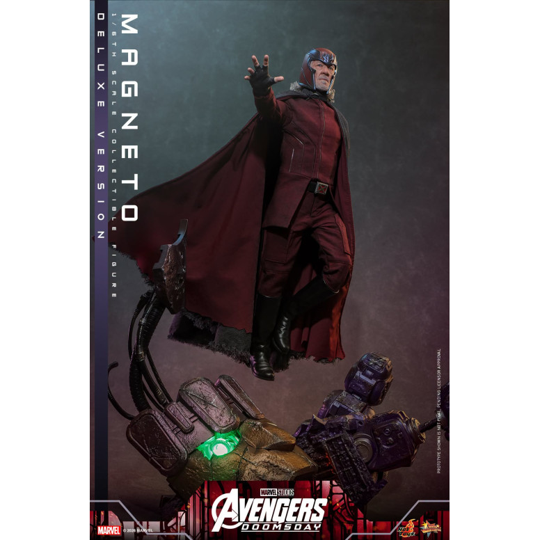 Hot Toys - Magneto Deluxe version MMS , scala 1/6 - Avengers: Doomsday