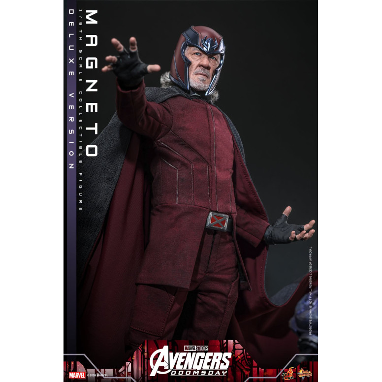 Hot Toys - Magneto Deluxe version MMS , scala 1/6 - Avengers: Doomsday