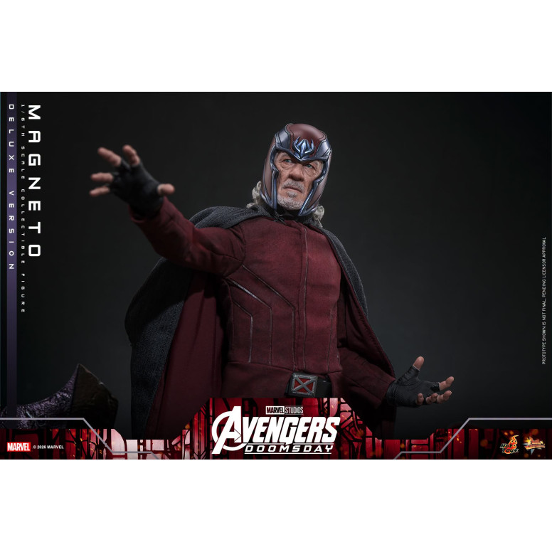 Hot Toys - Magneto Deluxe version MMS , scala 1/6 - Avengers: Doomsday