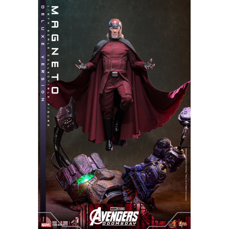 Hot Toys - Magneto Deluxe version MMS , scala 1/6 - Avengers: Doomsday