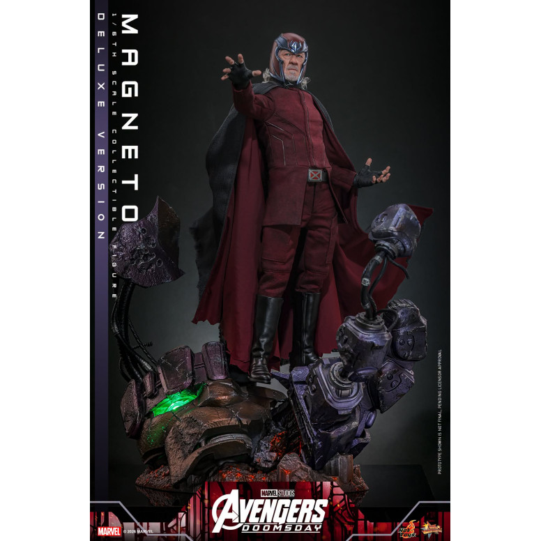 Hot Toys - Magneto Deluxe version MMS , scala 1/6 - Avengers: Doomsday
