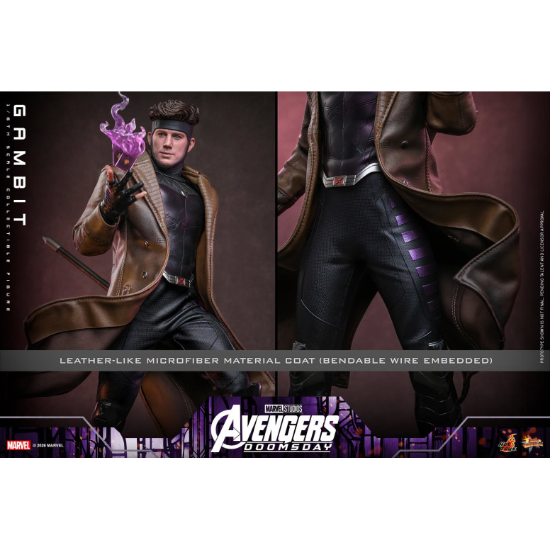 Hot Toys - Gambit MMS o in scala 1/6 - Avengers: Doomsday
