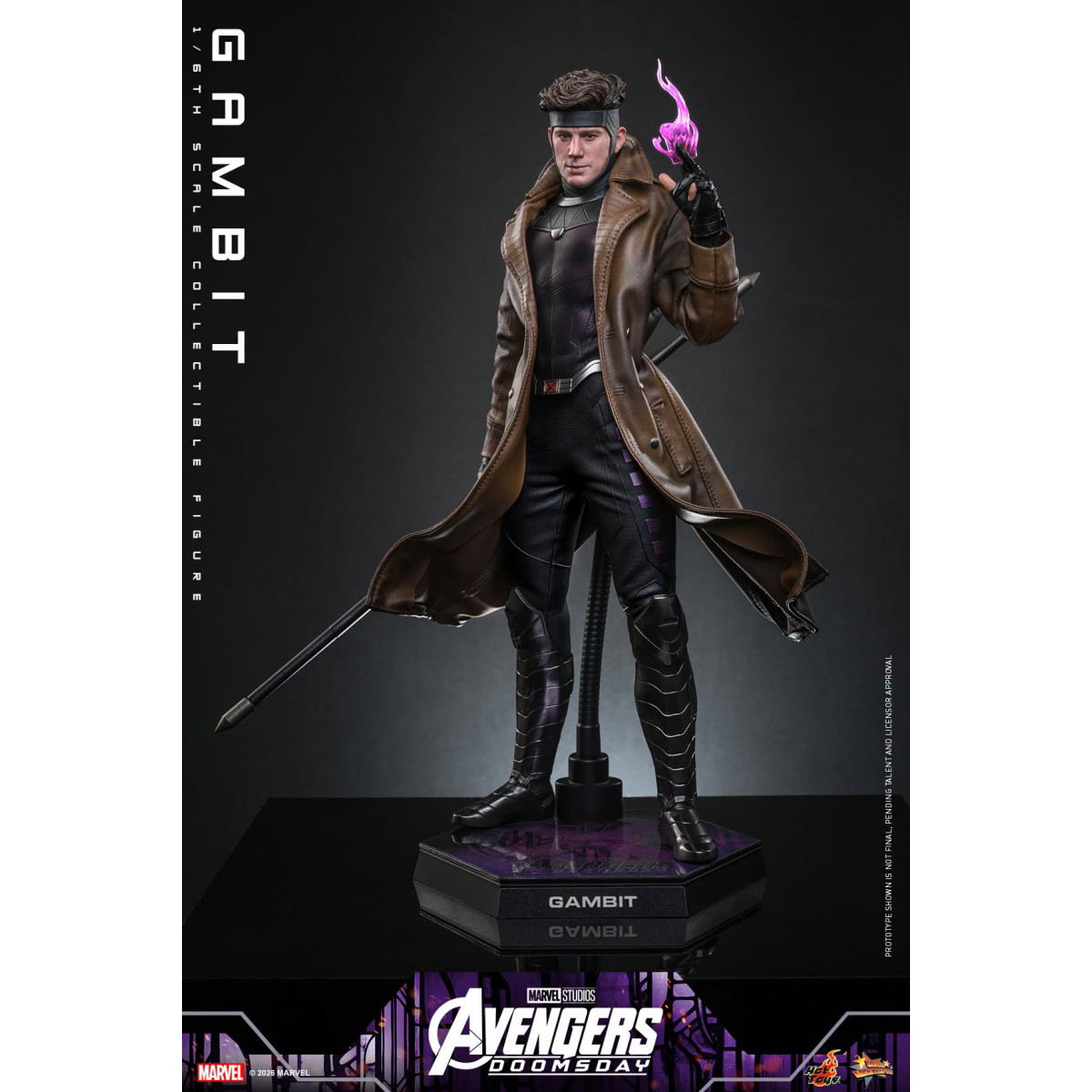 Hot Toys - Gambit MMS o in scala 1/6 - Avengers: Doomsday