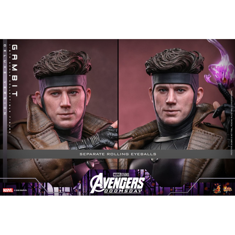 Hot Toys - Gambit Deluxe version MMS , scala 1/6 - Avengers: Doomsday
