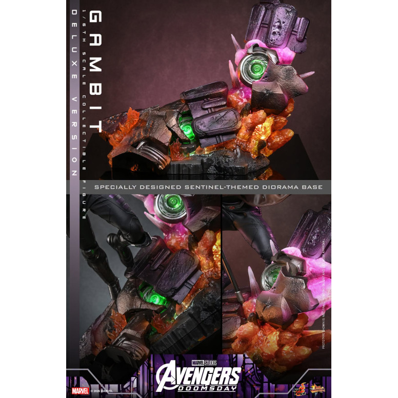 Hot Toys - Gambit Deluxe version MMS , scala 1/6 - Avengers: Doomsday