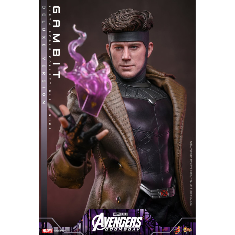 Hot Toys - Gambit Deluxe version MMS , scala 1/6 - Avengers: Doomsday