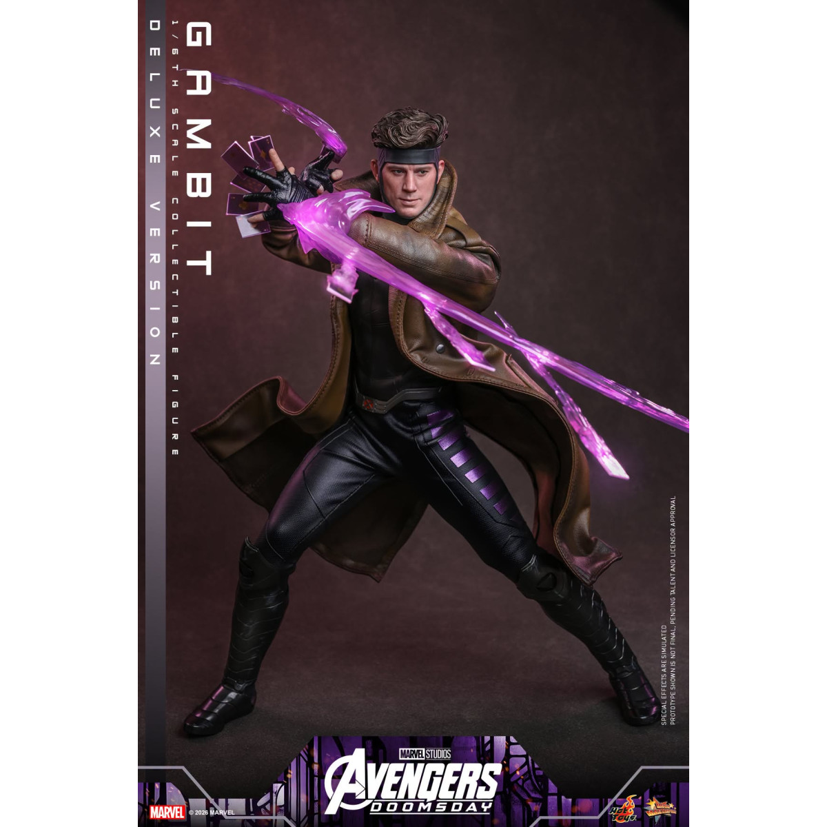 Hot Toys - Gambit Deluxe version MMS , scala 1/6 - Avengers: Doomsday