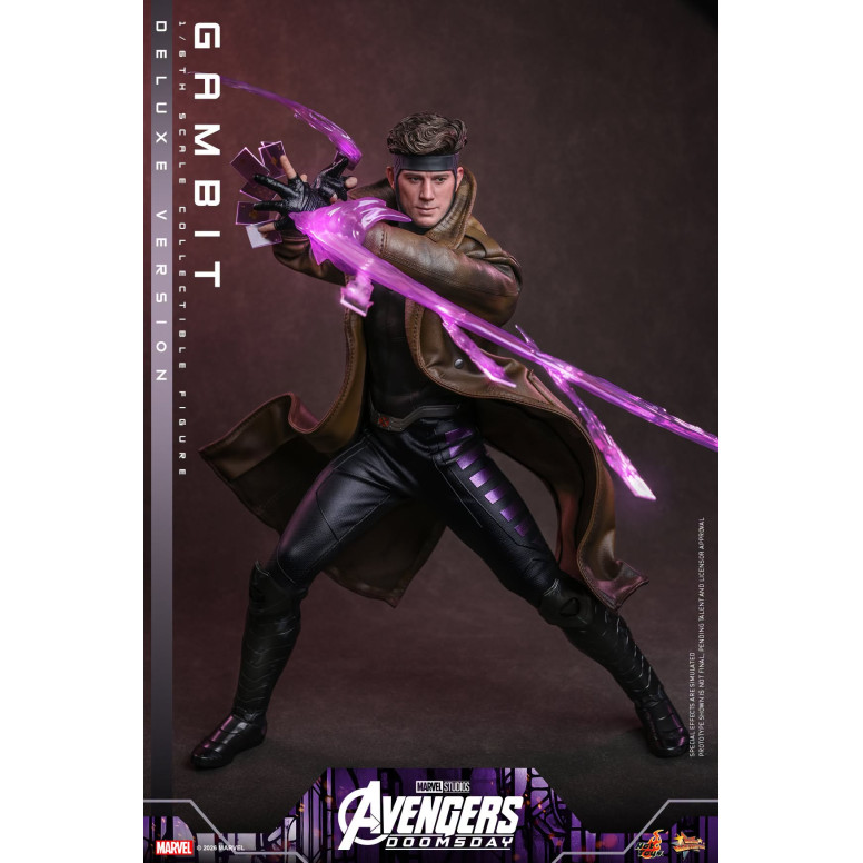 Hot Toys - Gambit Deluxe version MMS , scala 1/6 - Avengers: Doomsday