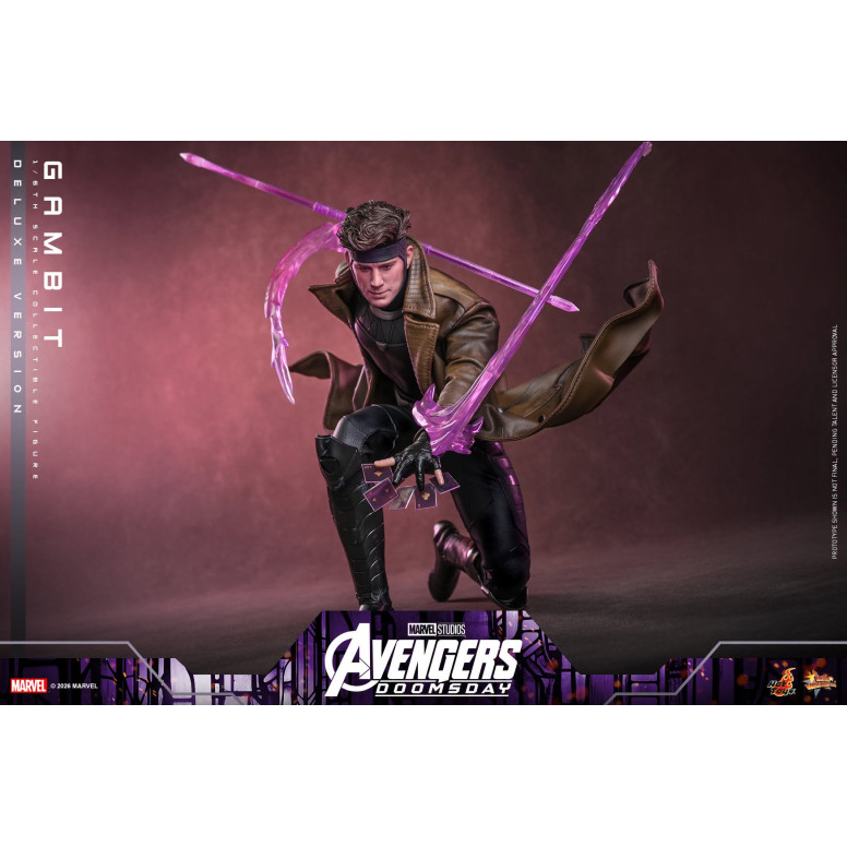 Hot Toys - Gambit Deluxe version MMS , scala 1/6 - Avengers: Doomsday
