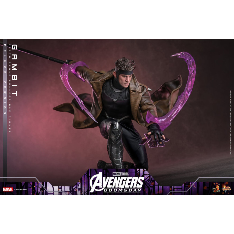 Hot Toys - Gambit Deluxe version MMS , scala 1/6 - Avengers: Doomsday