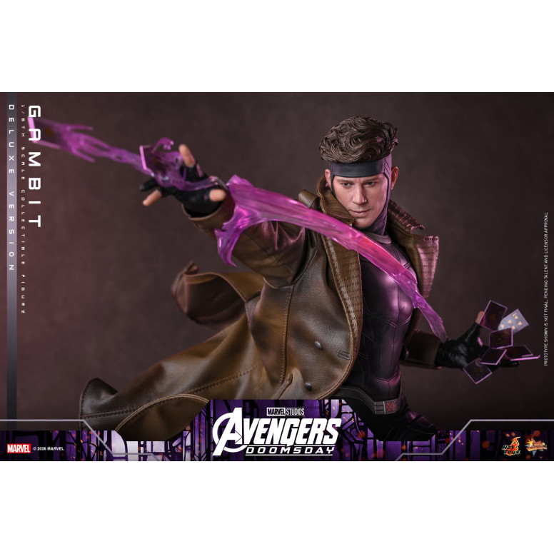 Hot Toys - Gambit Deluxe version MMS , scala 1/6 - Avengers: Doomsday