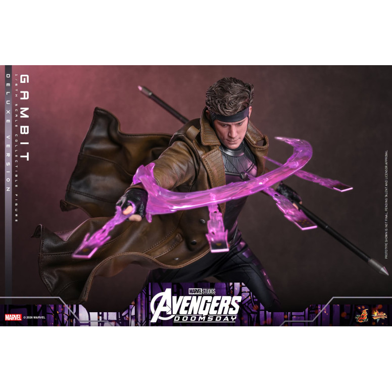 Hot Toys - Gambit Deluxe version MMS , scala 1/6 - Avengers: Doomsday