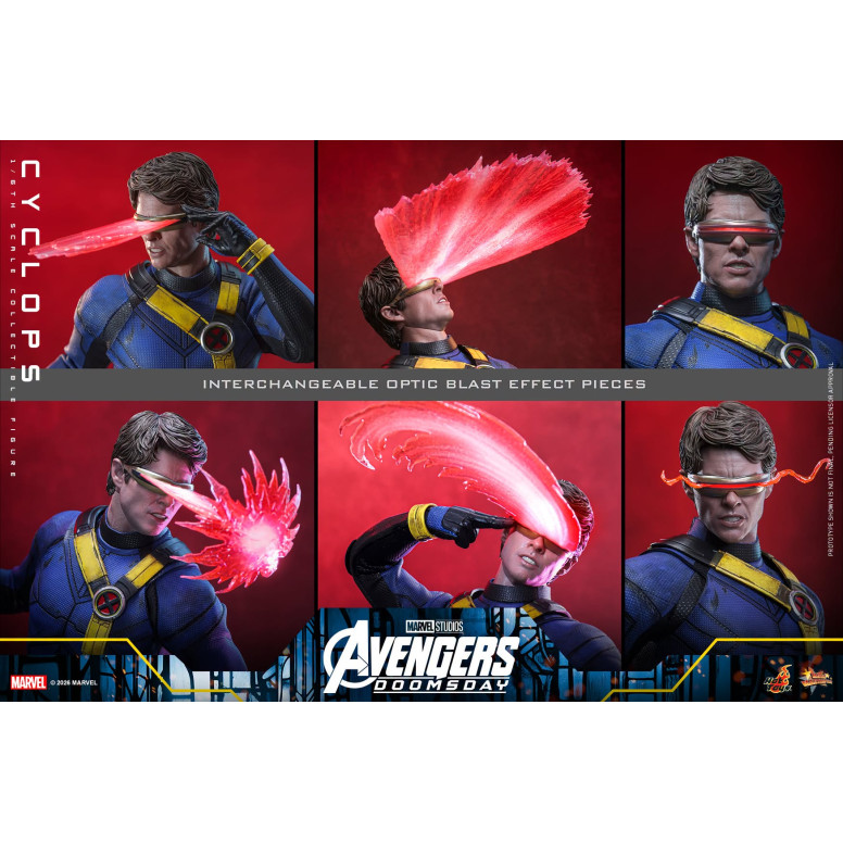 Hot Toys - Ciclope MMS o in scala 1/6 - Avengers: Doomsday