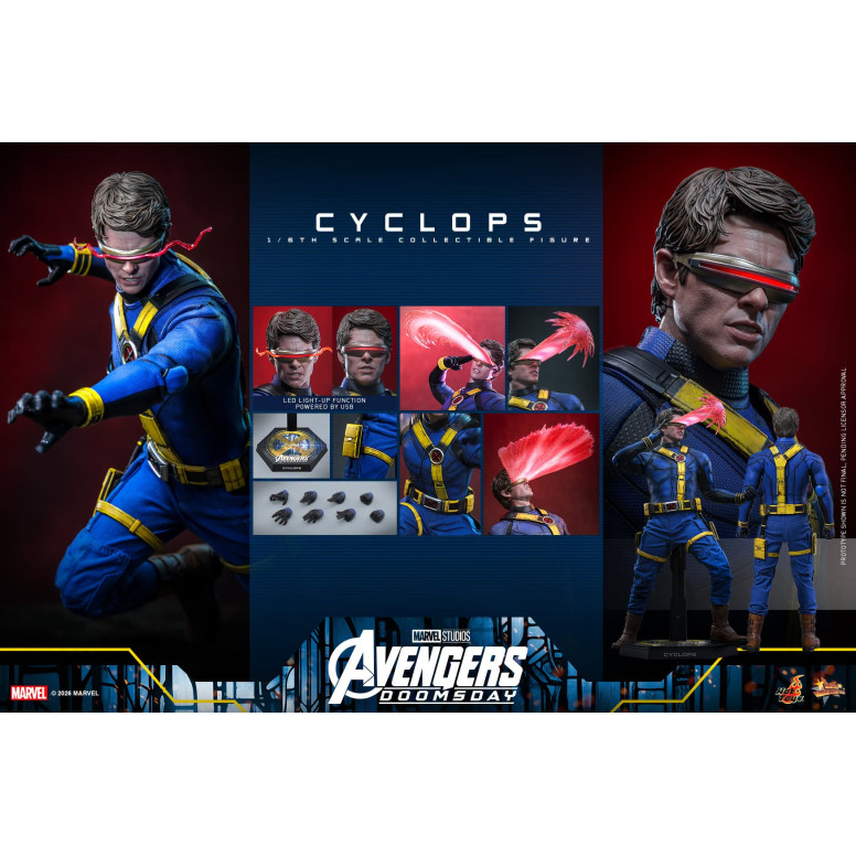 Hot Toys - Ciclope MMS o in scala 1/6 - Avengers: Doomsday